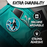 Killer Whale Orca Patch — 3