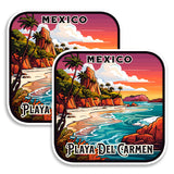 Playa del Carmen Mexico Magnet 2-Pack — 4