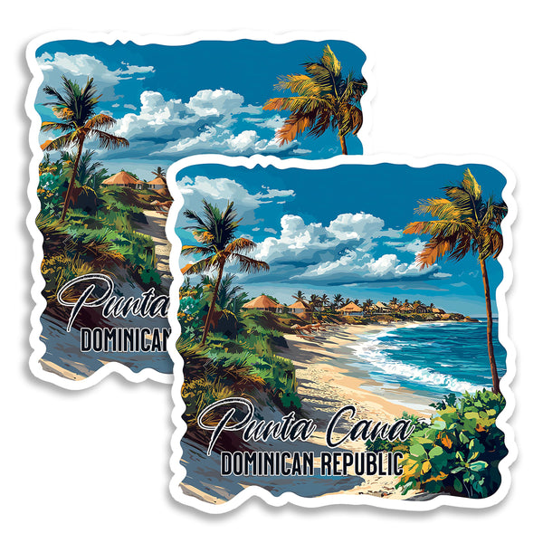 Punta Cana Dominican Republic Magnet 2-Pack — 4