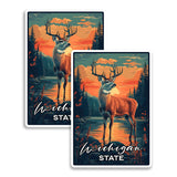 Michigan State Magnet 2-Pack — 4