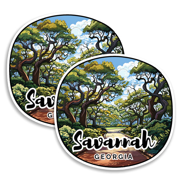 Savannah Georgia Magnet 2-Pack — 4