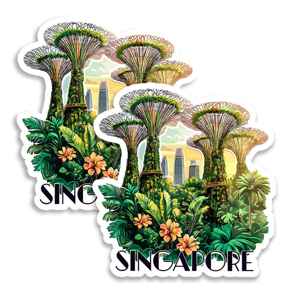 Singapore Magnet 2-Pack — 4