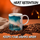 Toronto Canada Coffee Mug 11oz — White Ceramic Lakefront Skyline Mug 3