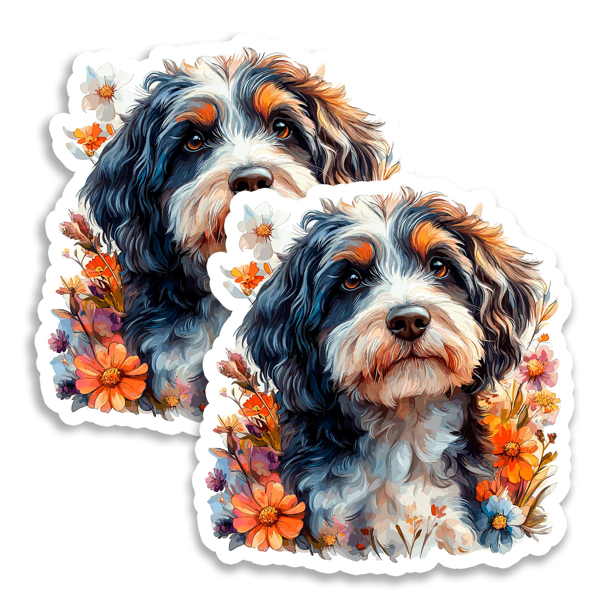 Bernedoodle Magnet 2-Pack — 4
