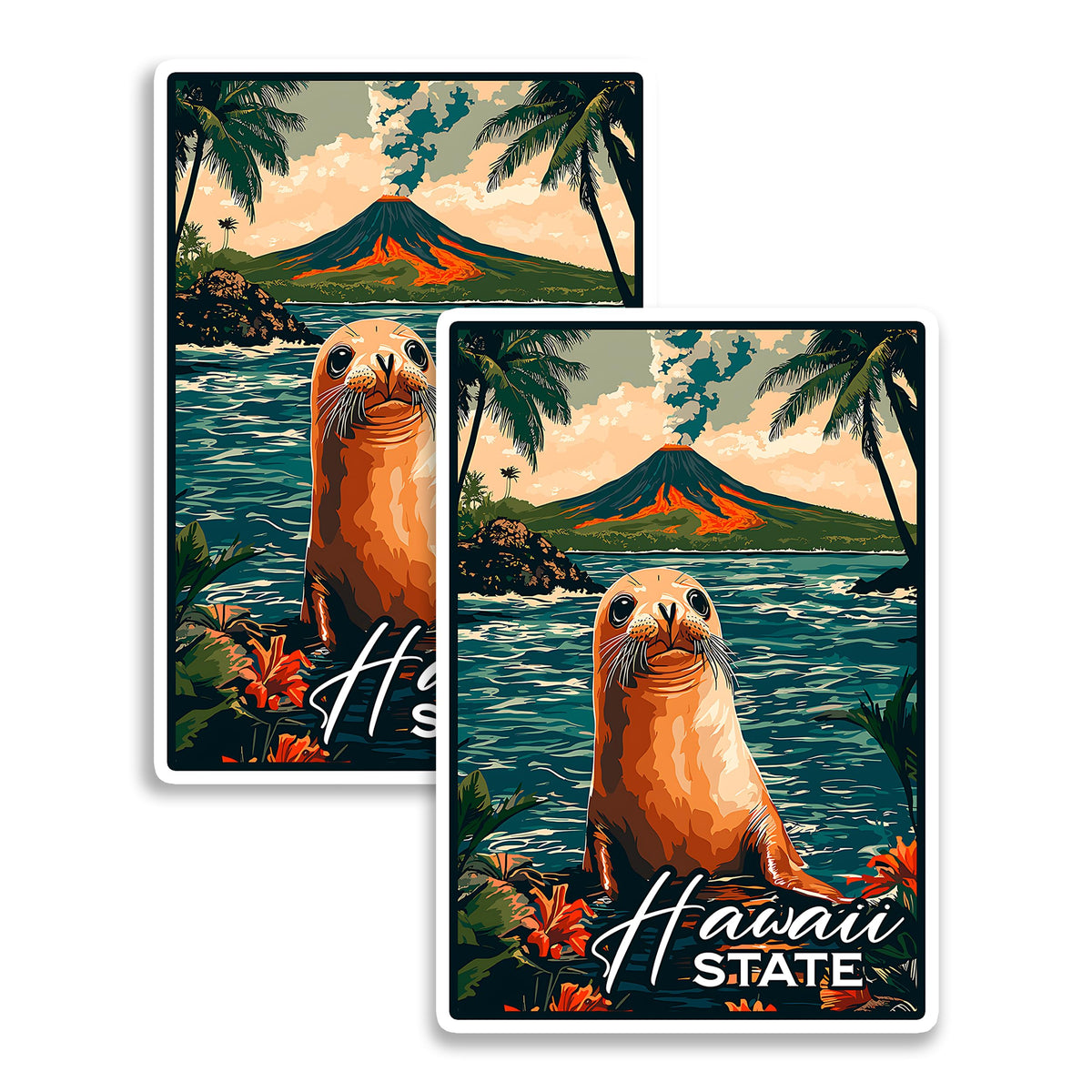 Hawaii State Magnet 2-Pack — 4