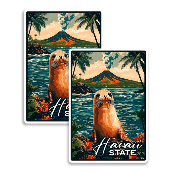 Hawaii State Magnet 2-Pack — 4