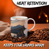 Big Bear California Mug 11oz — White Ceramic Alpine Village Coffee Mug 3