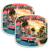 South Beach Florida Magnet 2-Pack — 4