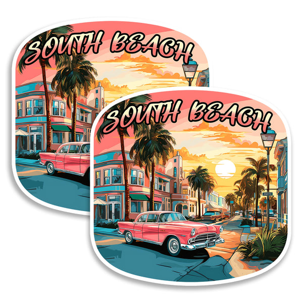 South Beach Florida Magnet 2-Pack — 4
