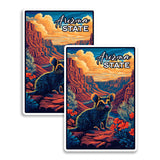 Arizona State Magnet 2-Pack — 4