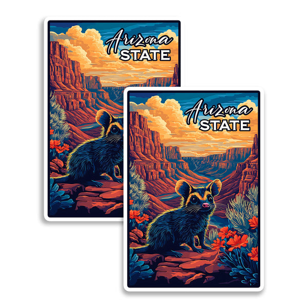 Arizona State Magnet 2-Pack — 4