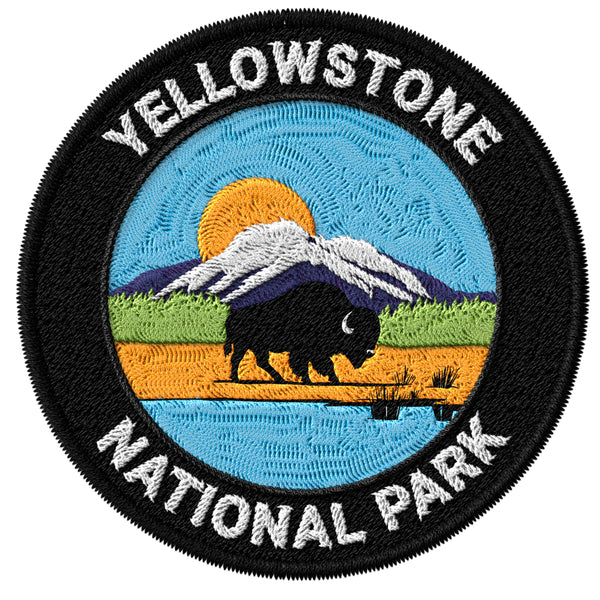 Yellowstone National Park Wyoming Patch — 3
