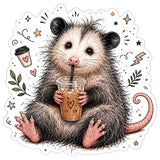 Opossum Sticker 4 Inch — Waterproof Vinyl Decal 1
