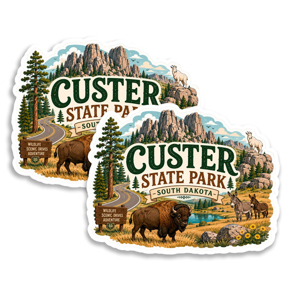 Custer State Park South Dakota Magnet 2-Pack — 4