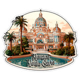 Monaco Monte Carlo Sticker 4 Inch — Waterproof Vinyl Decal Travel Souvenir 1