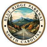 Blue Ridge Parkway North Carolina Sticker 4 Inch — Waterproof Vinyl Decal Travel Souvenir 1