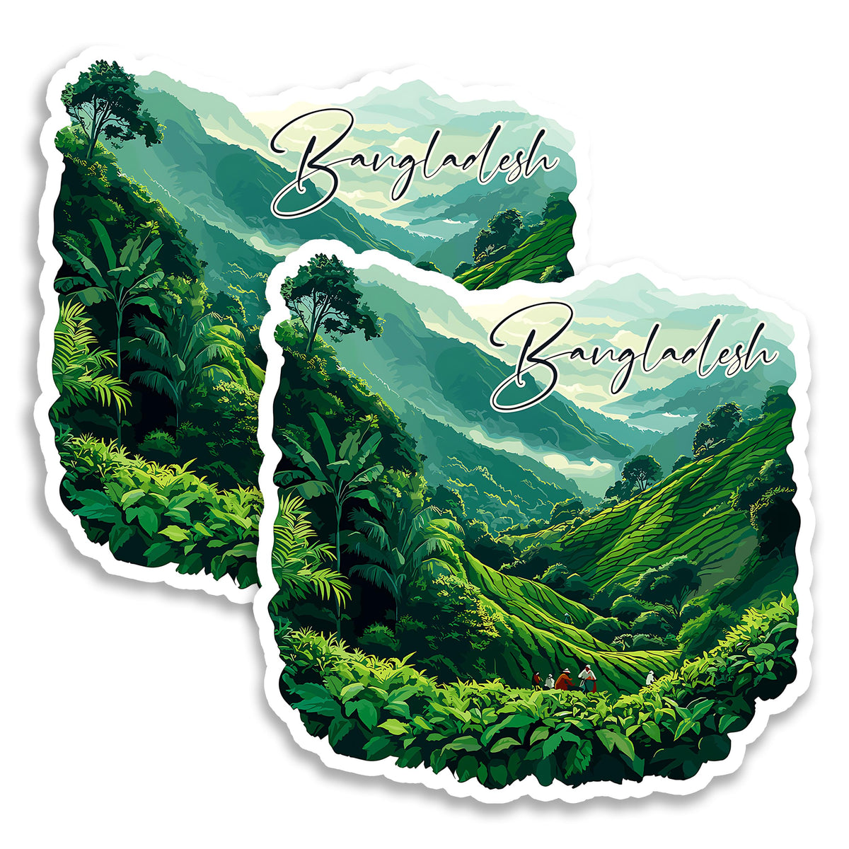 Bangladesh Magnet 2-Pack — 4