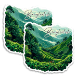 Bangladesh Magnet 2-Pack — 4