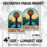 Knoxville Tennessee Magnet 2-Pack — 4