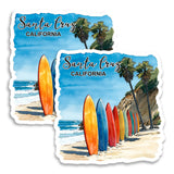 Santa Cruz California Magnet 2-Pack — 4