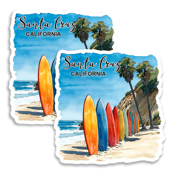 Santa Cruz California Magnet 2-Pack — 4