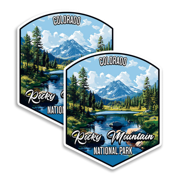 Rocky Mountain National Park Magnet 2-Pack — 4