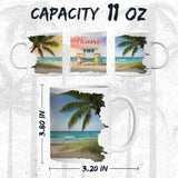 Miami Florida Coffee Mug 11oz — White Ceramic Magic City Mug 2