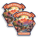 Palm Springs California Magnet 2-Pack — 4