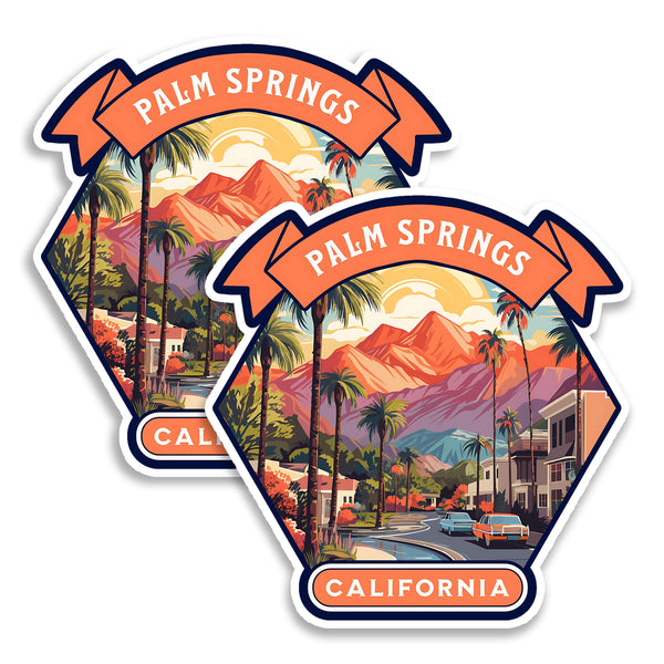 Palm Springs California Magnet 2-Pack — 4
