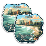 Clearwater Beach Florida Magnet 2-Pack — 4