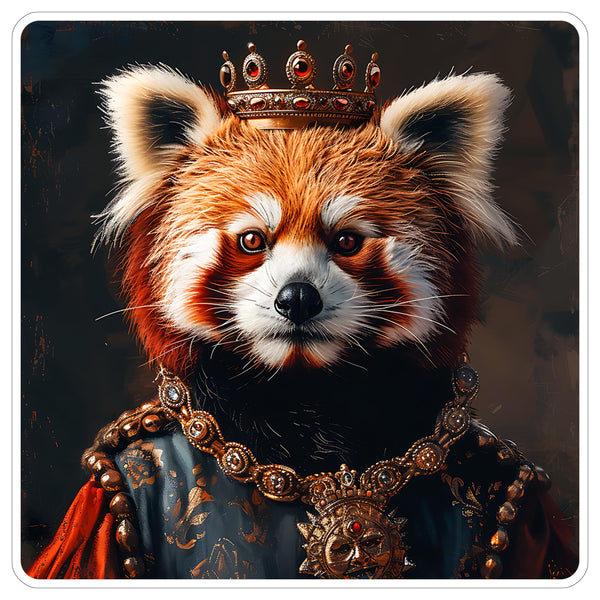 Red Panda Sticker 4 Inch — Waterproof Vinyl Decal Wildlife Cute Lover