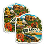 Sri Lanka Magnet 2-Pack — 4