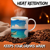 Montego Bay Jamaica Mug 11oz — White Ceramic Travel Mug 3