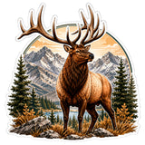 Elk Sticker 4 Inch — Waterproof Vinyl Decal 1