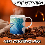 Shark Coffee Mug 11oz — Ceramic Great White Marine Predator Gift Mug 3