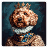 Golden Doodle Sticker 4 Inch — Waterproof Vinyl Decal Doodle Family Dog 1