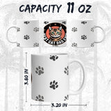 Best Cat Dad Ever Mug 11oz — White Ceramic Pet Lover Coffee Mug 2