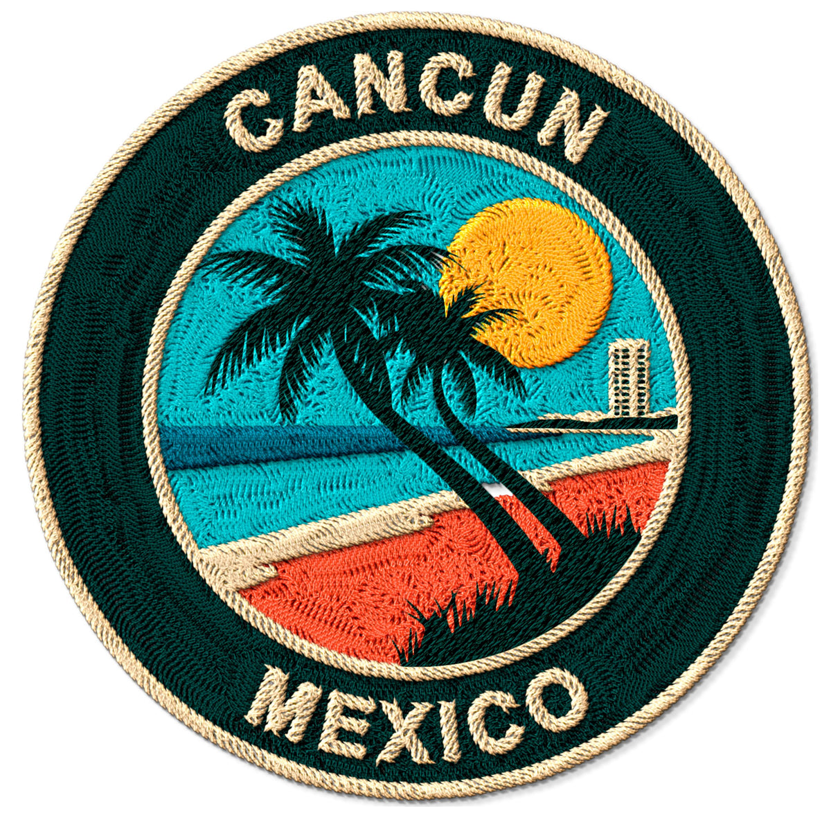 Cancun Mexico Patch — 3