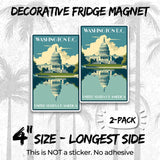 Washington DC Magnet 2-Pack — 4