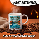 Palm Springs California Mug 11oz — White Ceramic Desert Playground Coffee Mug 3