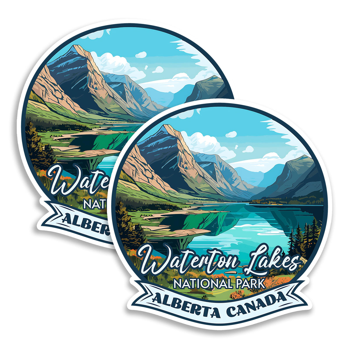 Waterton Lakes National Park Magnet 2-Pack — 4