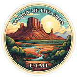 Valley of The Gods Utah Sticker 4 Inch Nature Scenic Travel Souvenir - Waterproof Vinyl Decal for Laptop Water Bottle Car Tumbler - Durable Aesthetic Long-Lasting Stickers for Adults ID44990 8
