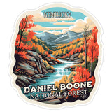 Daniel Boone National Forest Kentucky Sticker 4 Inch — Waterproof Vinyl Decal Wilderness Trails 8