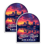 Little Rock Arkansas Magnet 2-Pack — 4