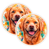 Labrador Retriever Sticker 2-Pack — 4