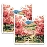 Traverse City Michigan Magnet 2-Pack — 4