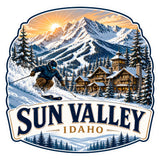 Sun Valley Idaho Sticker 4 Inch — Waterproof Vinyl Decal 1