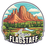 Flagstaff Arizona Sticker 4 Inch — Waterproof Vinyl Decal National Flag 1