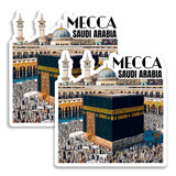 Mecca Saudi Arabia Magnet 2-Pack — 4