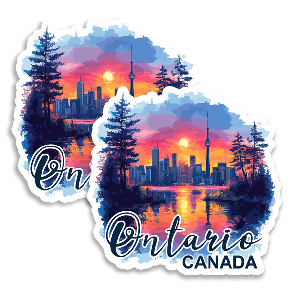 Ontario Canada Magnet 2-Pack — 4